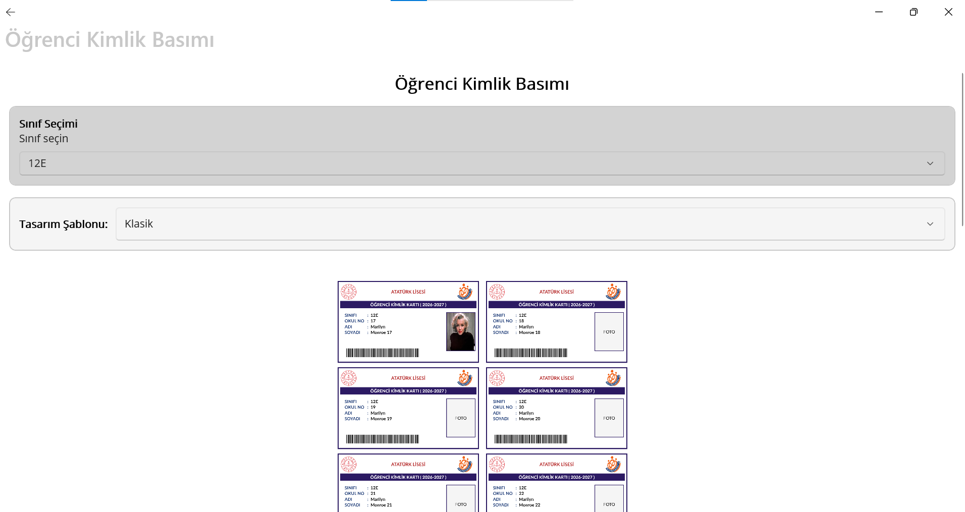 PansiyonYoklama sunum ekranı